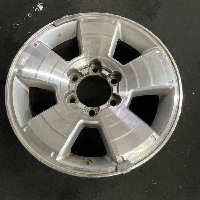 17" 4 RUNNER 03-09 17x7.5, 5 spoke Original OEM Wheel Rim - Side Profile