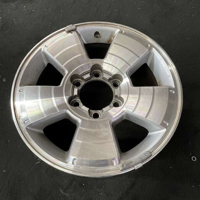 17" 4 RUNNER 03-09 17x7.5, 5 spoke Original OEM Wheel Rim - Close-Up Detail