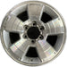 17" 4 RUNNER 03-09 17x7.5, 5 spoke Original OEM Wheel Rim - Front View