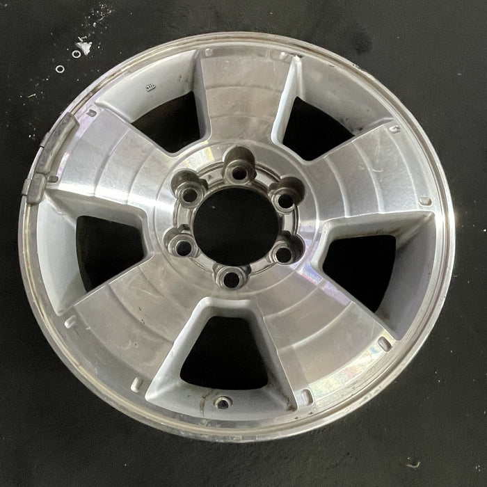 17" 4 RUNNER 03-09 17x7.5, 5 spoke Original OEM Wheel Rim - Side Profile