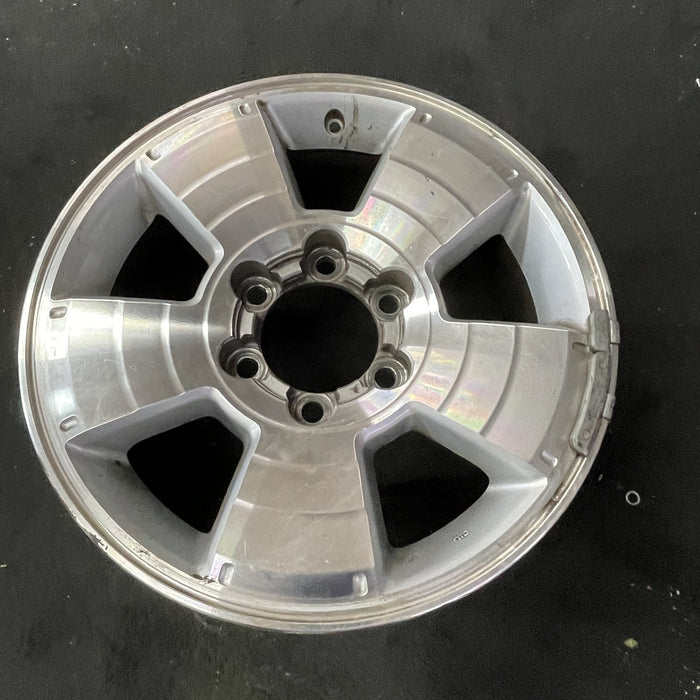 17" 4 RUNNER 03-09 17x7.5, 5 spoke Original OEM Wheel Rim - Close-Up Detail