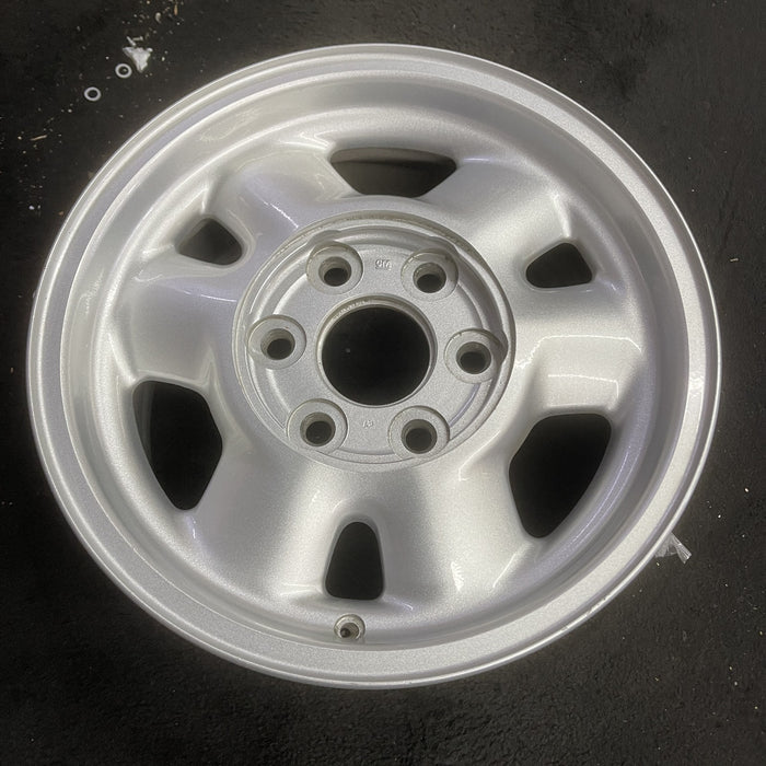 16" SAVANA 1500 VAN 03-04 16x7, Original OEM Wheel Rim - Side Profile