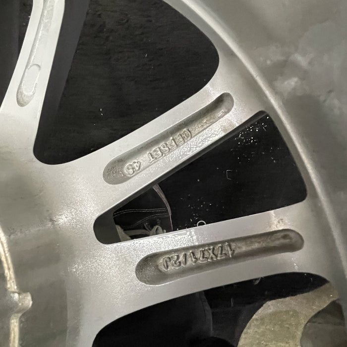 17" ALTIMA 08 17x7.5, , Cpe Original OEM Wheel Rim - Back View