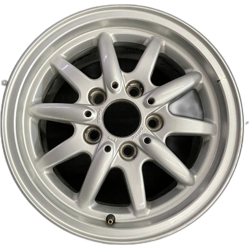 15" BMW 318i 95-96 15x7 , 10 spoke, flat face spoke, alternating spoke height - Front View