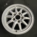 15" BMW 318i 95-96 15x7 , 10 spoke, flat face spoke, alternating spoke height - Side Profile