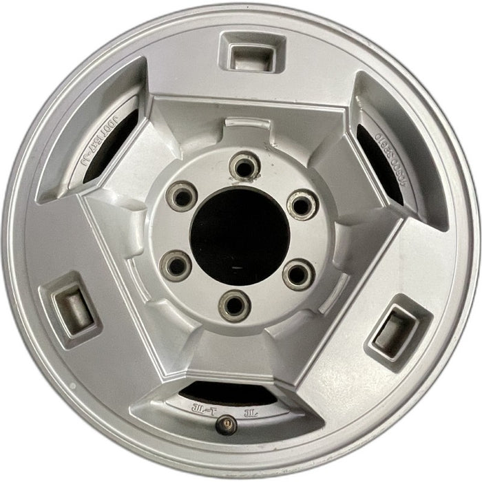 15" NISSAN PICKUP 93-95 4x4 15x7 alloy frt Original OEM Wheel Rim - Front View