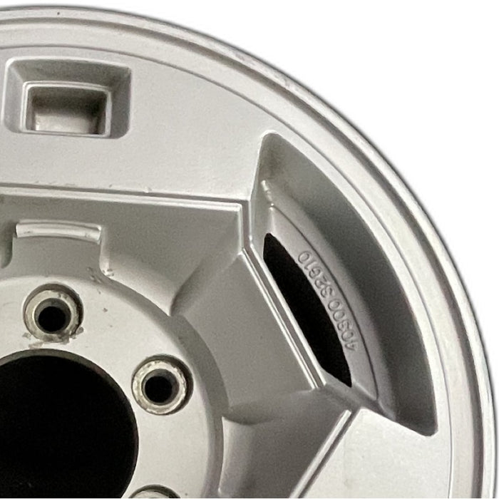 15" NISSAN PICKUP 93-95 4x4 15x7 alloy frt Original OEM Wheel Rim - Side Profile