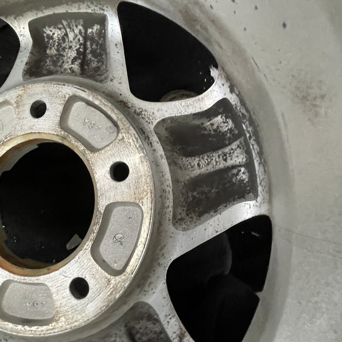 15" SPORTAGE 98 , alloy Original OEM Wheel Rim - Back View