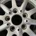 15" BMW 318i 95-96 15x7 , 10 spoke, flat face spoke, alternating spoke height - Back View