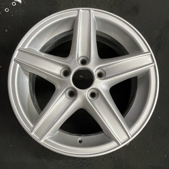 15" VOLVO 70 SERIES 00 15x6.5, Sdn, alloy, 5 spoke, indented face Original OEM Wheel Rim