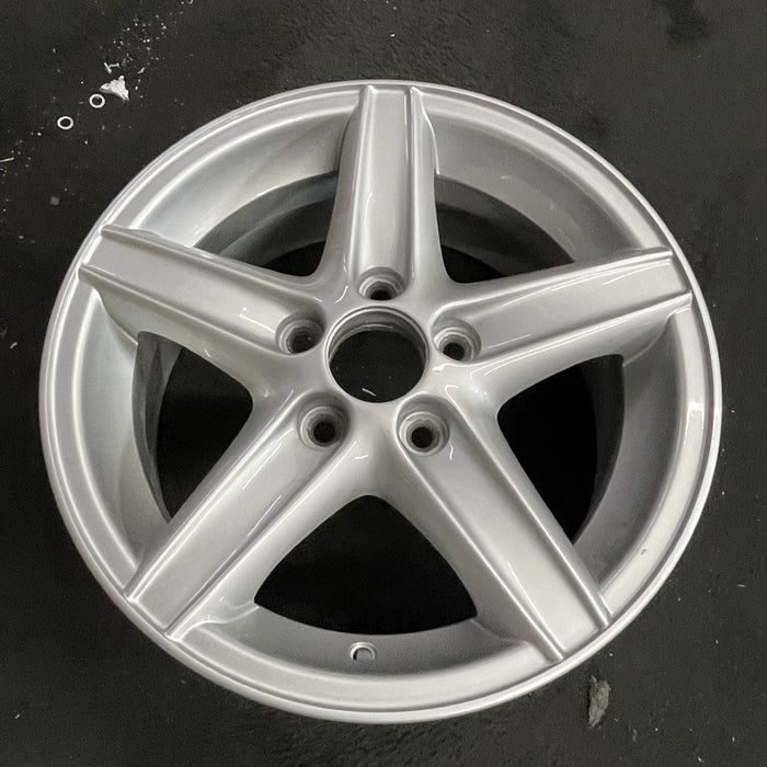 15" VOLVO 70 SERIES 00 15x6.5, Sdn, alloy, 5 spoke, indented face Original OEM Wheel Rim