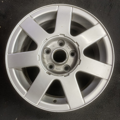 15" PASSAT 01 thru VIN 049999, 15x7 , 7 spoke Original OEM Wheel Rim - Angle View