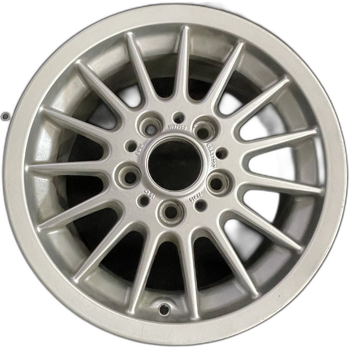16" BMW 323i 98 16x7 , 15 spoke Original OEM Wheel Rim - Front View