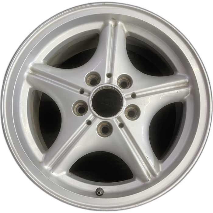 16" BMW Z3 01-02 16x7, alloy, 5 spoke, webbed spoke, chrome Original OEM Wheel Rim