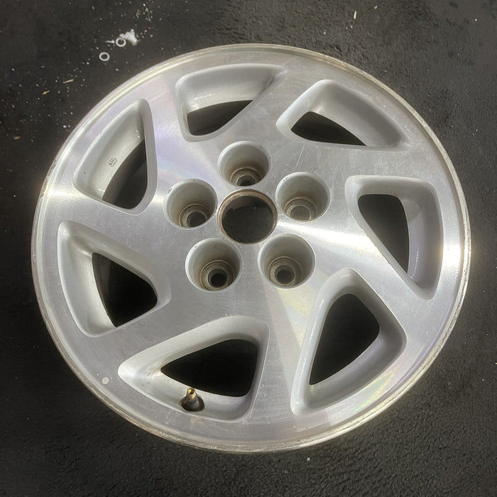 15" MAXIMA 95-96 15x6.5 , 7 spoke Original OEM Wheel Rim - Side Profile