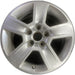 16" AUDI A4 02-05 16x7, alloy, 5 grooved spokes Original OEM Wheel Rim - Front View
