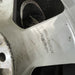 16" AUDI A4 02-05 16x7, alloy, 5 grooved spokes Original OEM Wheel Rim - Back View