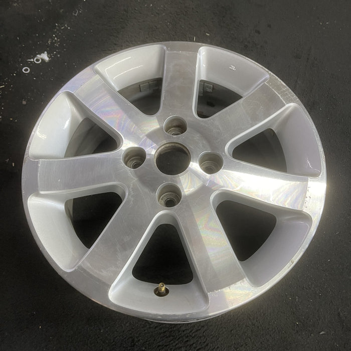 16" SENTRA 07-08 16x6.5, alloy Original OEM Wheel Rim - Side Profile