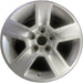 16" AUDI A4 02-05 16x7, alloy, 5 grooved spokes Original OEM Wheel Rim - Front View