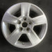 16" AUDI A4 02-05 16x7, alloy, 5 grooved spokes Original OEM Wheel Rim - Angle View