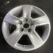 16" AUDI A4 02-05 16x7, alloy, 5 grooved spokes Original OEM Wheel Rim - Side Profile