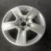 16" AUDI A4 02-05 16x7, alloy, 5 grooved spokes Original OEM Wheel Rim - Close-Up Detail