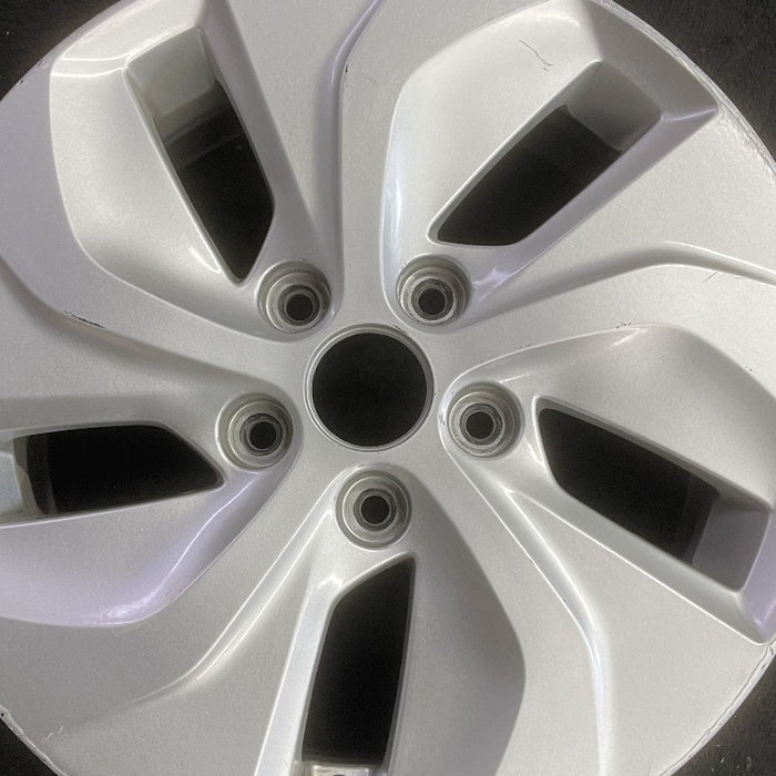 16" SONATA 13 16x6.5 alloy 5 spoke Hybrid Original OEM Wheel Rim - Angle View