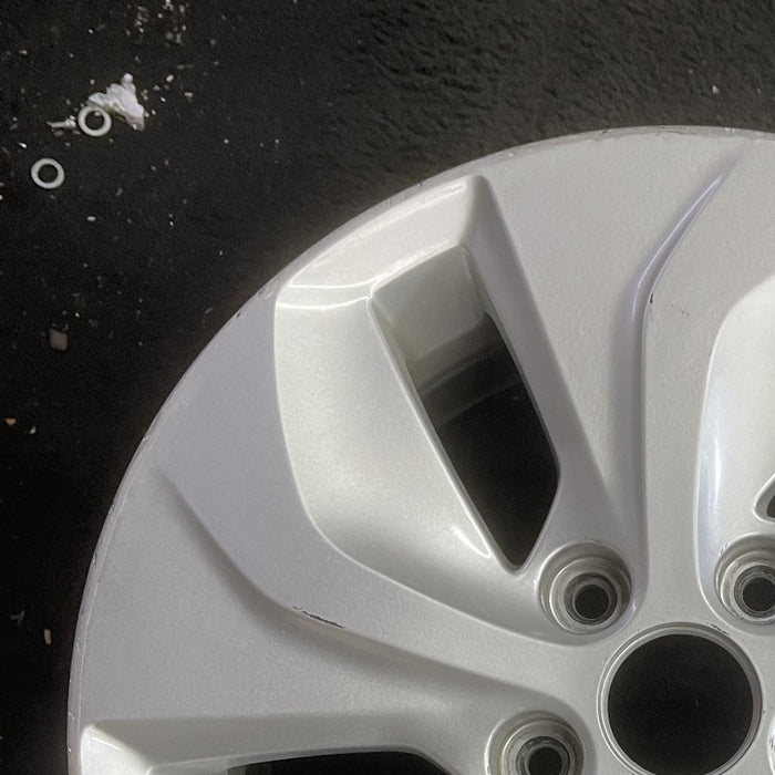 16" SONATA 13 16x6.5 alloy 5 spoke Hybrid Original OEM Wheel Rim - Side Profile