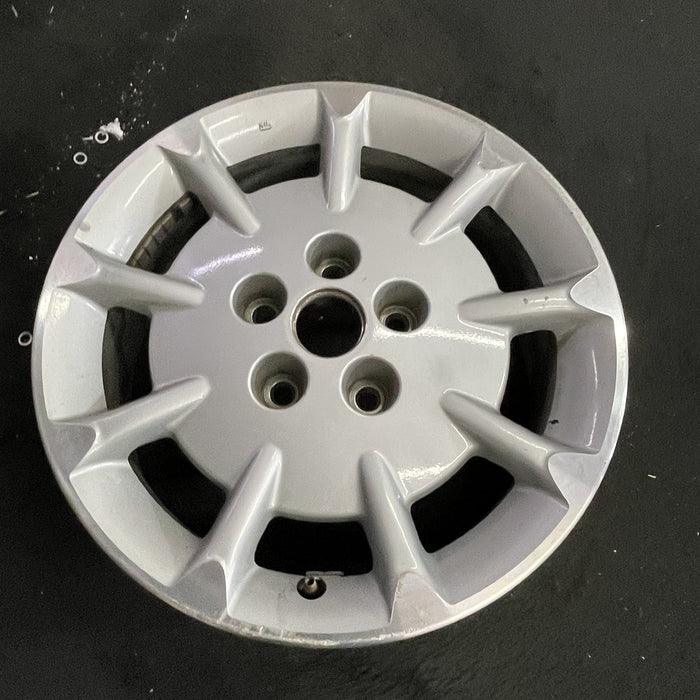 16" MAXIMA 00-01 16x6.5, alloy, 9 spoke Original OEM Wheel Rim - Side Profile