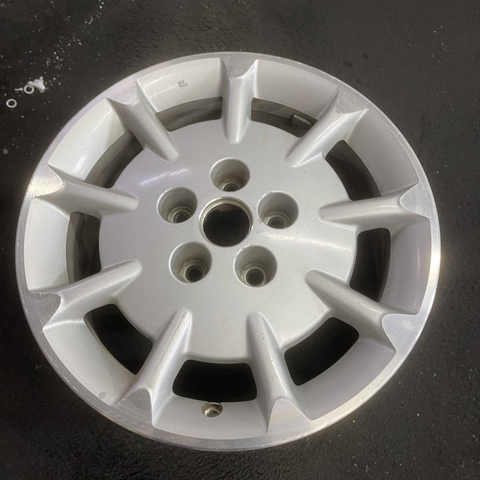 16" MAXIMA 00-01 16x6.5, alloy, 9 spoke Original OEM Wheel Rim - Side Profile