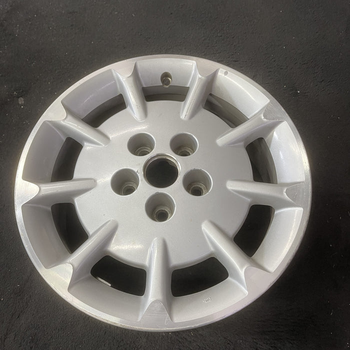 16" MAXIMA 00-01 16x6.5, alloy, 9 spoke Original OEM Wheel Rim - Close-Up Detail