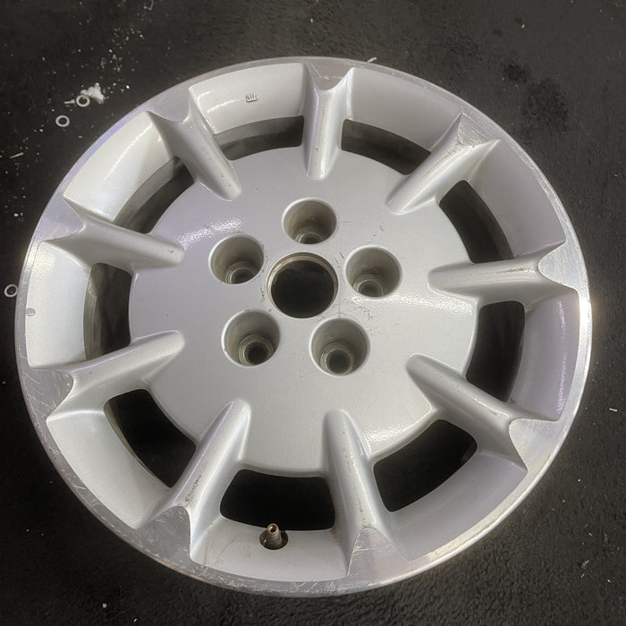 16" MAXIMA 00-01 16x6.5, alloy, 9 spoke Original OEM Wheel Rim - Side Profile