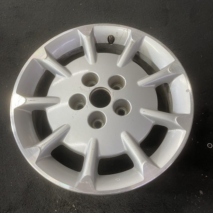 16" MAXIMA 00-01 16x6.5, alloy, 9 spoke Original OEM Wheel Rim - Close-Up Detail