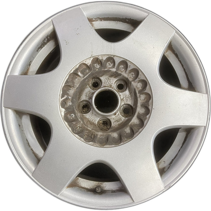 16" BEETLE 02 16x6.5, alloy, 6 straight spoke Original OEM Wheel Rim - Front View