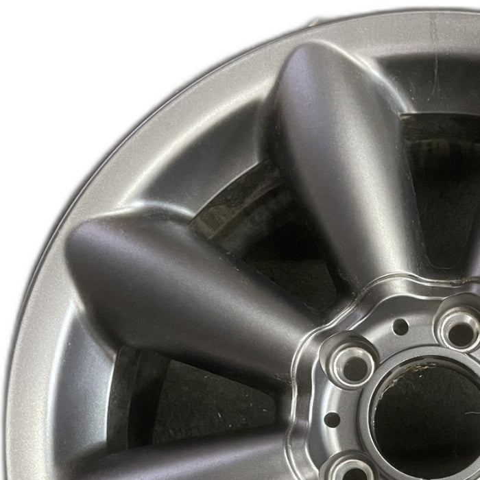 18" COUNTRYMAN 11-12 18x7.5 alloy 8 spoke gray Original OEM Wheel Rim - Angle View
