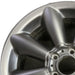 18" COUNTRYMAN 11-12 18x7.5 alloy 8 spoke gray Original OEM Wheel Rim - Angle View