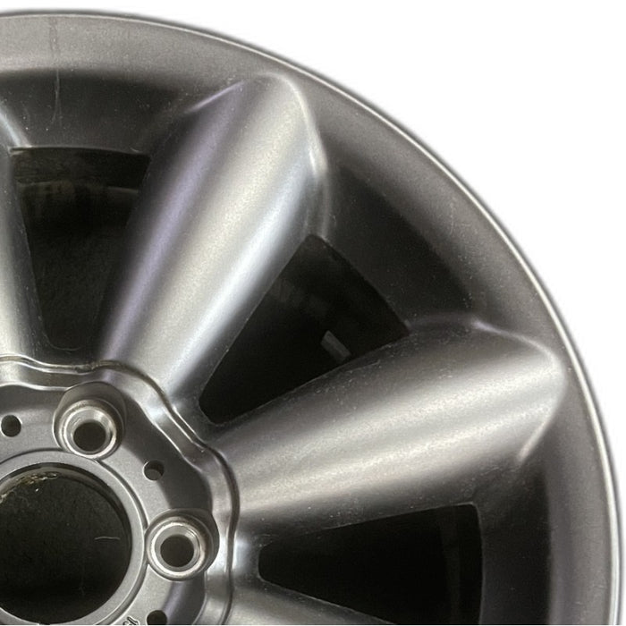 18" COUNTRYMAN 11-12 18x7.5 alloy 8 spoke gray Original OEM Wheel Rim - Side Profile
