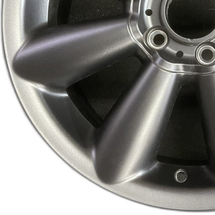 18" COUNTRYMAN 11-12 18x7.5 alloy 8 spoke gray Original OEM Wheel Rim - Back View