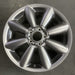 18" COUNTRYMAN 11-12 18x7.5 alloy 8 spoke gray Original OEM Wheel Rim - Front View