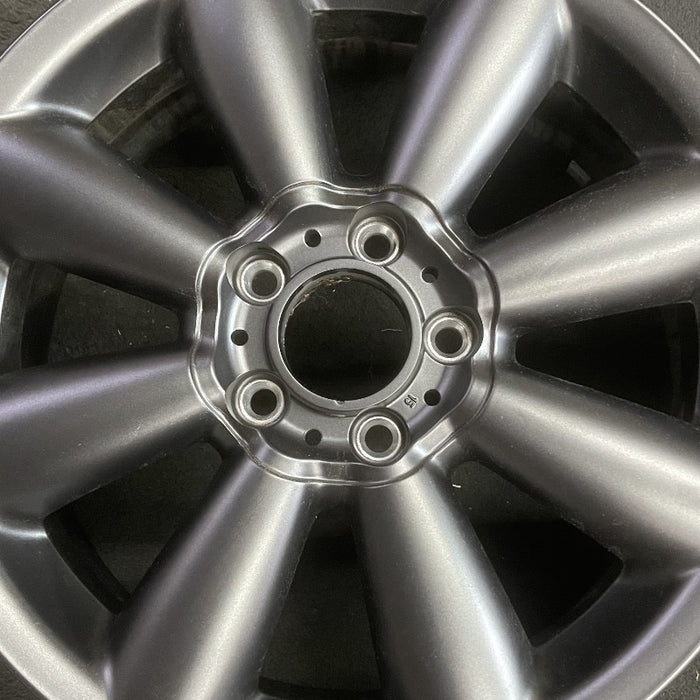 18" COUNTRYMAN 11-12 18x7.5 alloy 8 spoke gray Original OEM Wheel Rim - Angle View