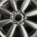 18" COUNTRYMAN 11-12 18x7.5 alloy 8 spoke gray Original OEM Wheel Rim - Angle View