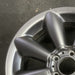 18" COUNTRYMAN 11-12 18x7.5 alloy 8 spoke gray Original OEM Wheel Rim - Side Profile