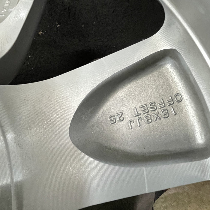18" ARMADA 08 18x8 , alloy Original OEM Wheel Rim - Back View