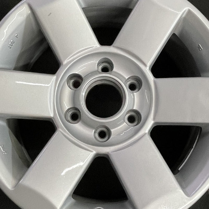 18" ARMADA 04 18x8 alloy 6 spoke silver Original OEM Wheel Rim