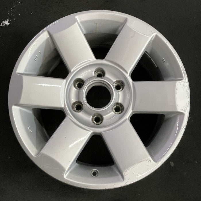 18" ARMADA 04 18x8 alloy 6 spoke silver Original OEM Wheel Rim