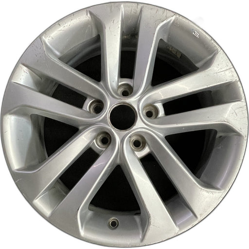 17" JUKE 11-16 17x7 , , double spoke Original OEM Wheel Rim - Front View