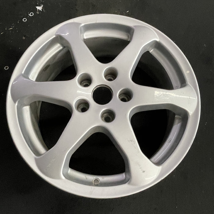 17" INFINITI G35 03-04 17x7 , 6 spoke Original OEM Wheel Rim - Side Profile