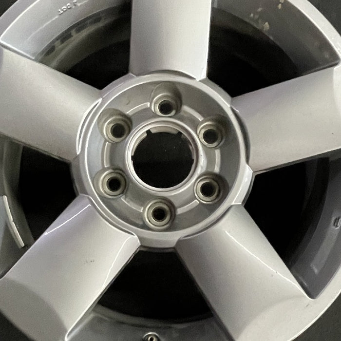 18" ARMADA 04-06 18x8 alloy 5 spoke silver Original OEM Wheel Rim