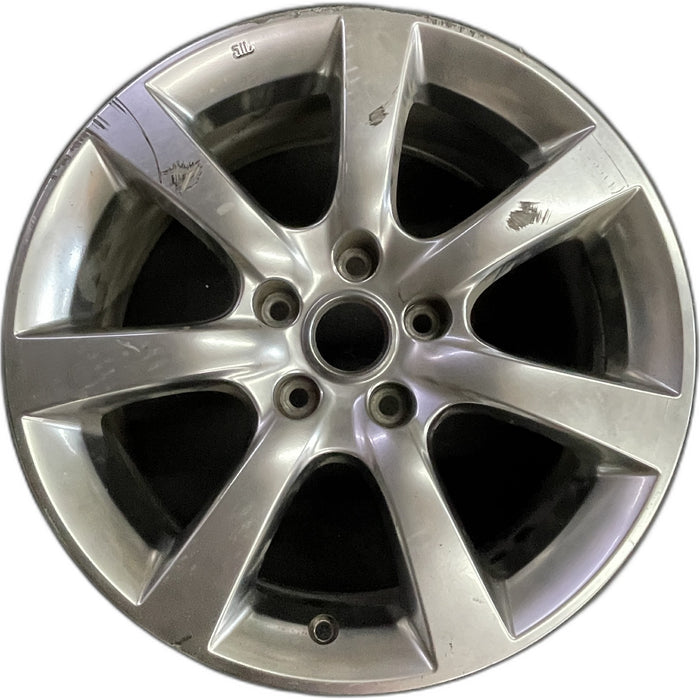 17" INFINITI G35 05-06 17x7 , 7 spoke Original OEM Wheel Rim - Front View
