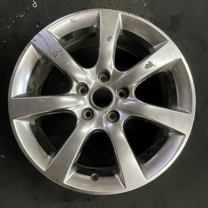 17" INFINITI G35 05-06 17x7 , 7 spoke Original OEM Wheel Rim - Angle View